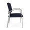 Lesro Newport Bariatric Chair Metal Frame, Silver, OH Navy Upholstery NP1401 - alternate 2